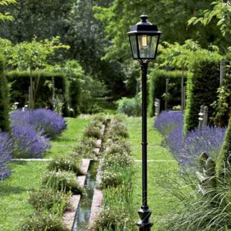 grüne Aussenleuchte Laterne